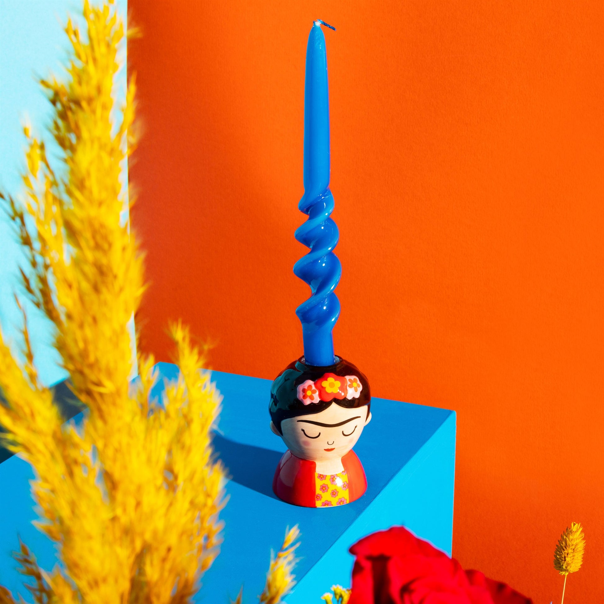 Frida Kahlo Candle Holder from Home and Bay