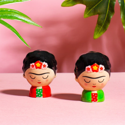 Frida Kahlo Salt and Pepper Shakers from Home and Bay