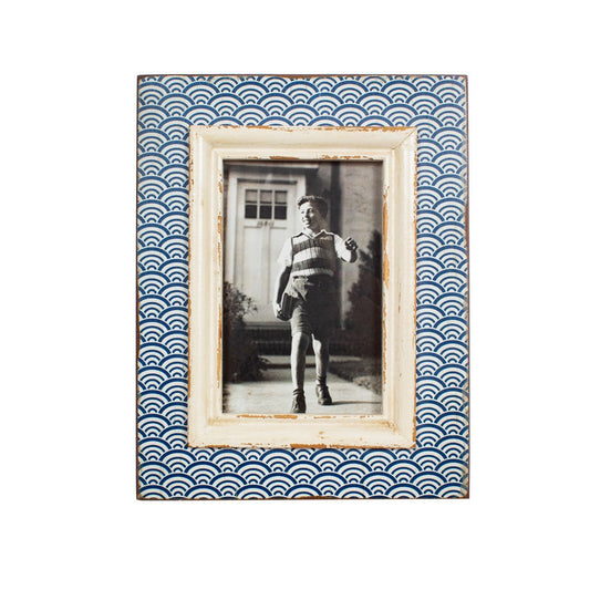 Blue Wave Photo Frame by Sass & Belle