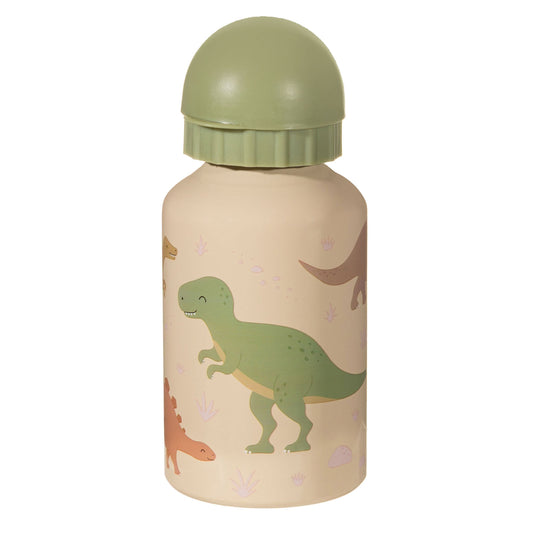 Desert Dino Metal Water Bottle by Sass and Belle