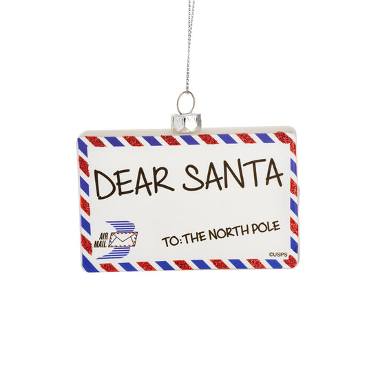 Dear Santa Letter Shaped Bauble by Sass & Belle
