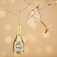 Sass & Belle Glitter Prosecco Bottle Shaped Gold Bauble