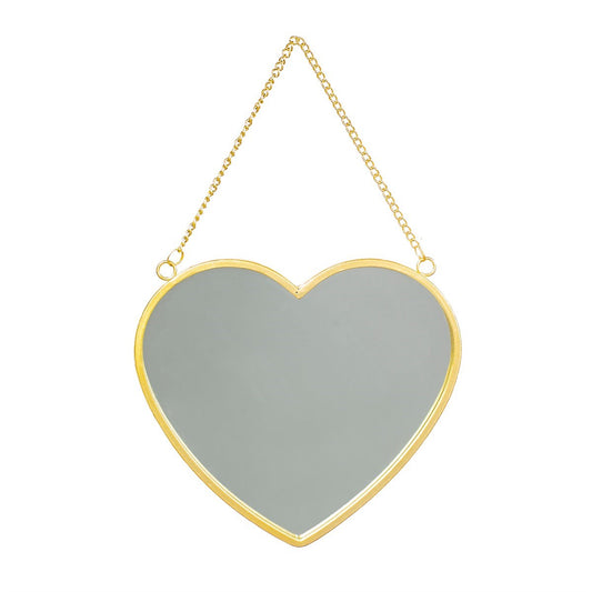 Gold Heart Mirror by Sass and Belle