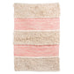 Sass and Belle Pink Scandi Boho Tufted Stripe Rug