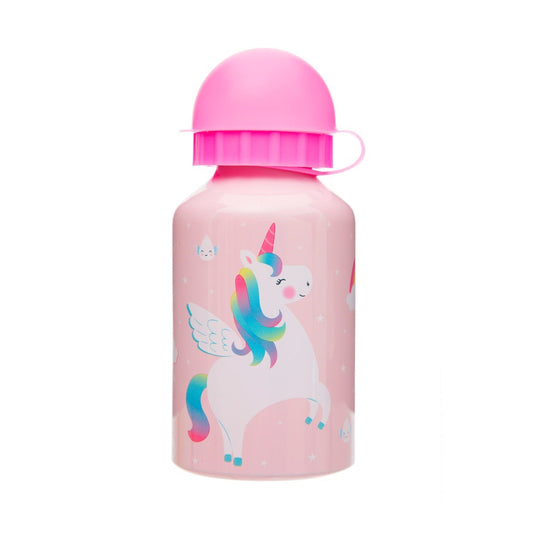 Sass and Belle Rainbow Unicorn Kids' Metal Water Bottle